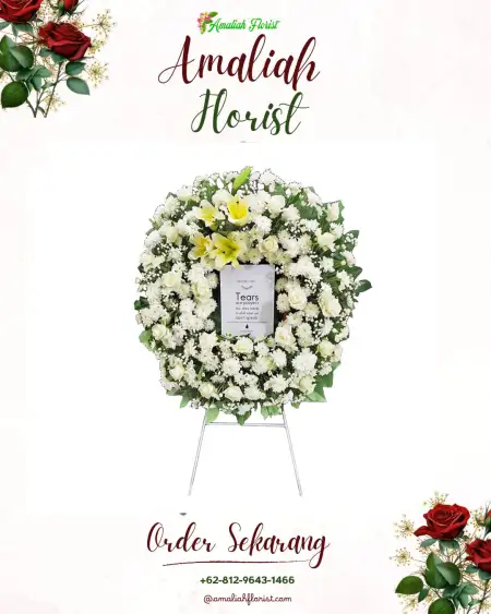 Krans Bunga Duka Krowe